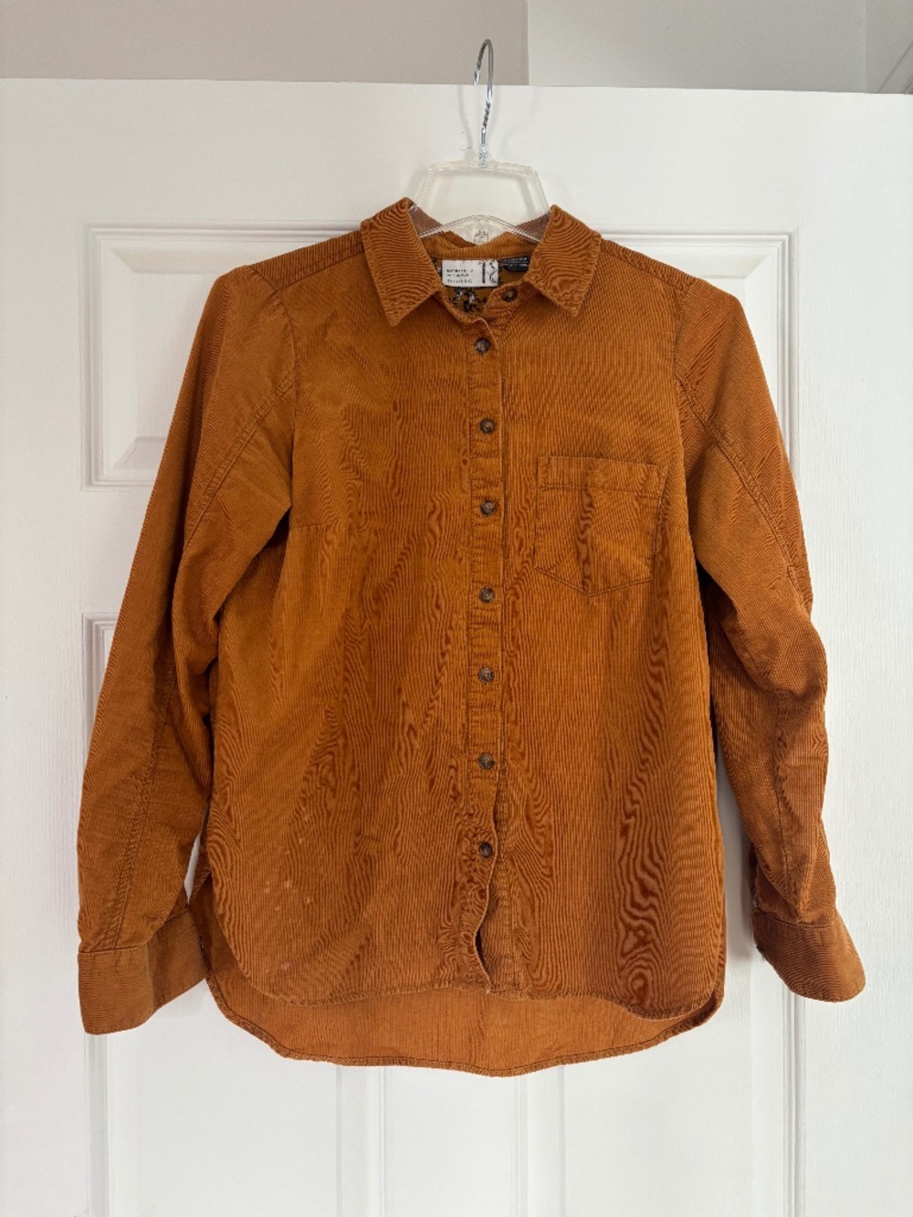 Corduroy Button Down Shirt
